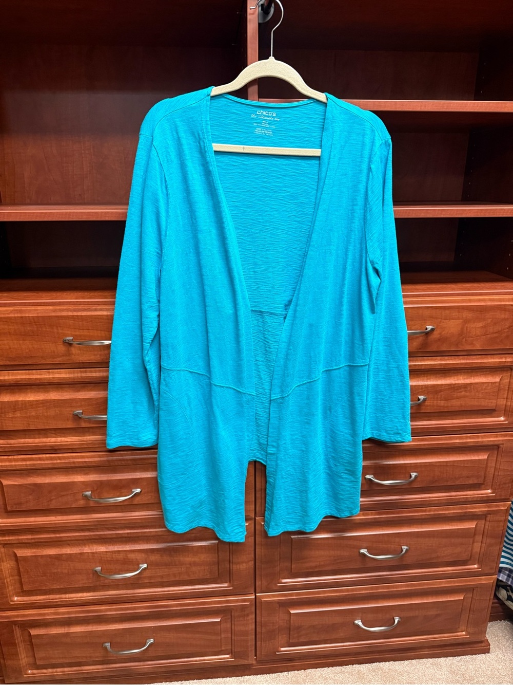 Chico's The Ultimate Tee Open Cardigan
